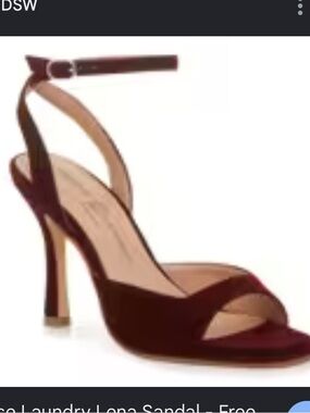 Chinese Laundry Burgundy Lena Slingback Heel